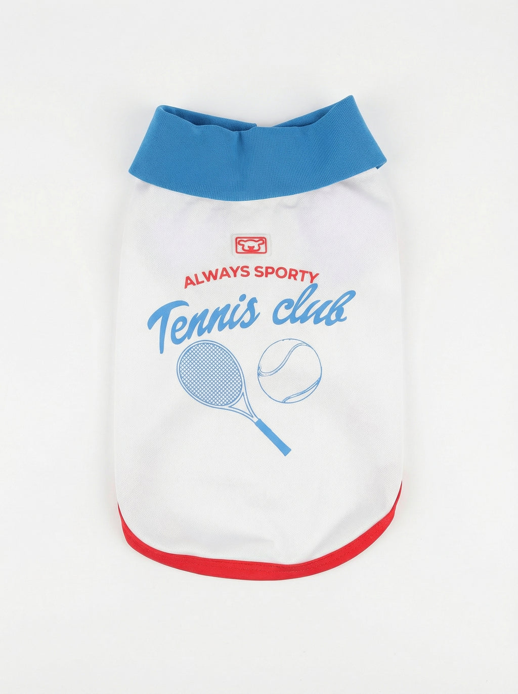 "Tennis Club" Sporty Dog Polo Tank