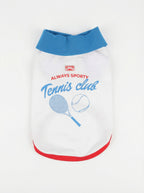 "Tennis Club" Sporty Dog Polo Tank