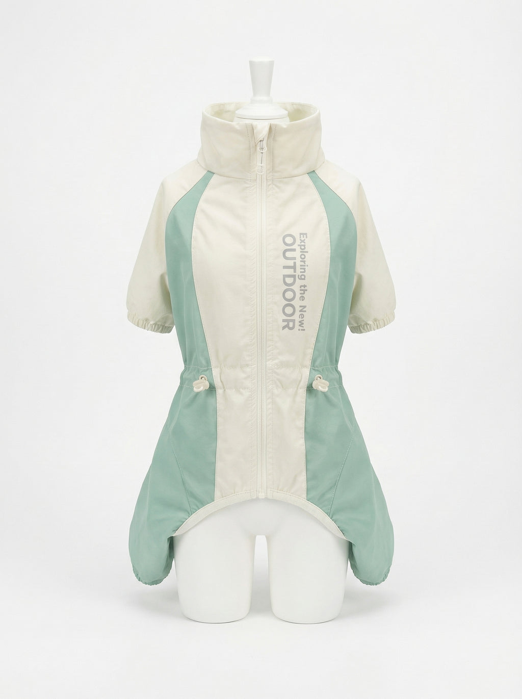 Two-Tone Outdoor Windproof Dog Jumpsuit