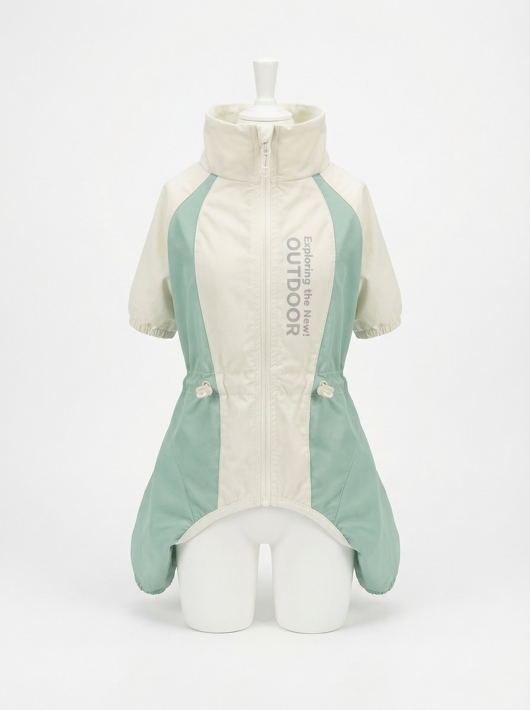 Two-Tone Outdoor Windproof Dog Jumpsuit