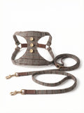 Heritage Plaid Pet Harness & Leash Set