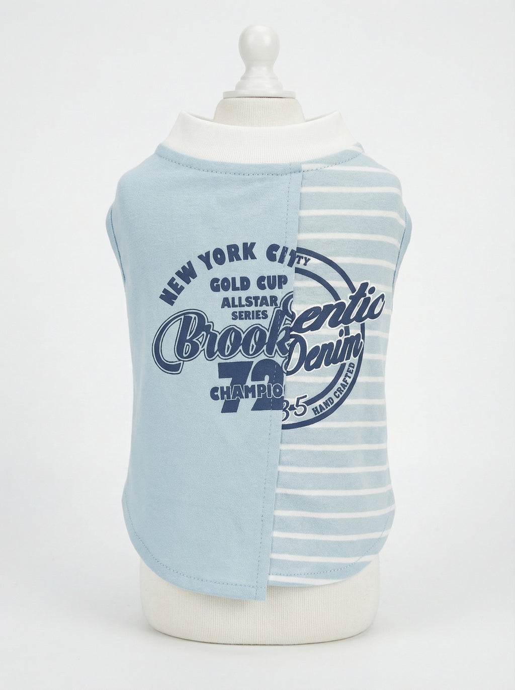 Split Stripe Dog T-Shirt (2 Colors)