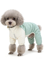 Two-Tone Outdoor Windproof Dog Jumpsuit