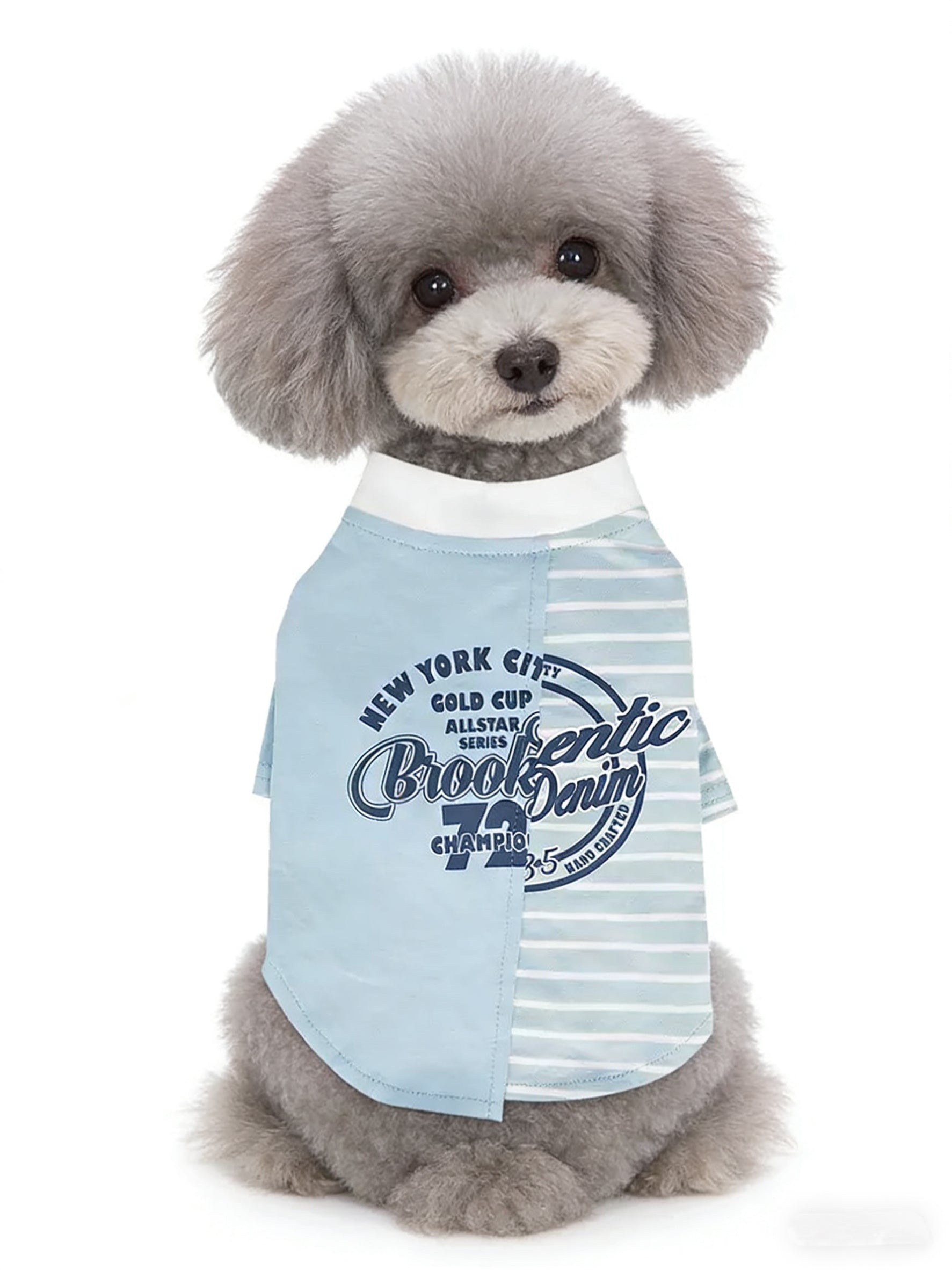 Split Stripe Dog T-Shirt (2 Colors)