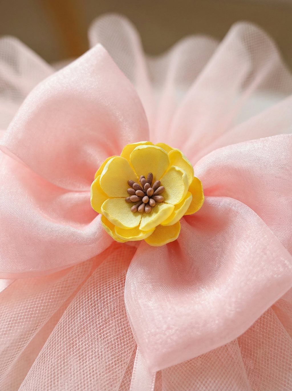 Pink Floral Tweed Pet Tutu Dress
